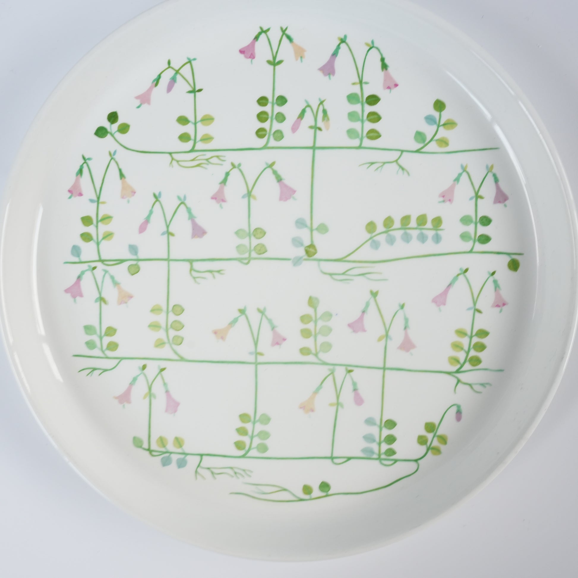 グスタフスベリ リネア（Linnea）プレート 24cm - デザイン・柄の詳細