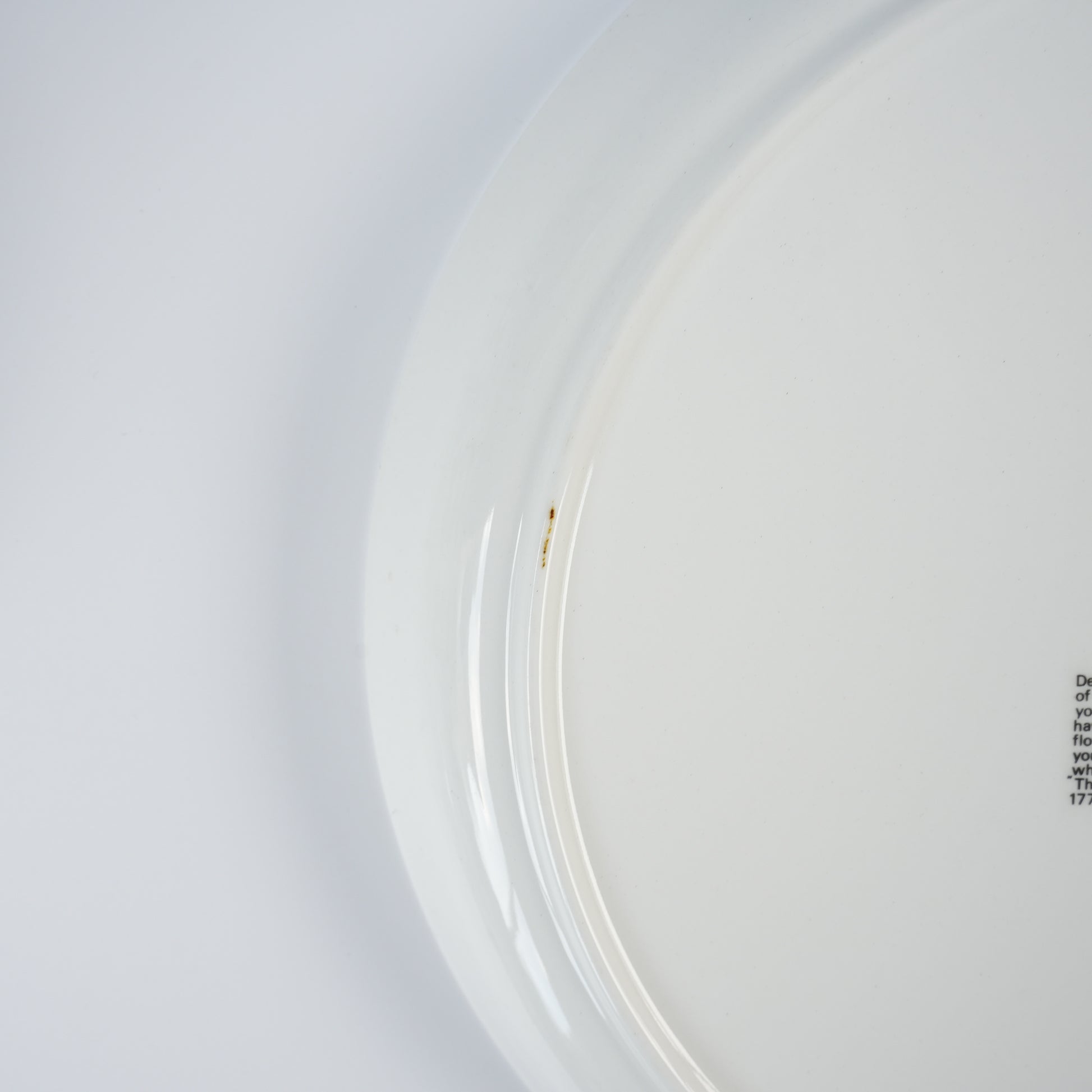 グスタフスベリ リネア（Linnea）プレート 24cm - ディテール 2