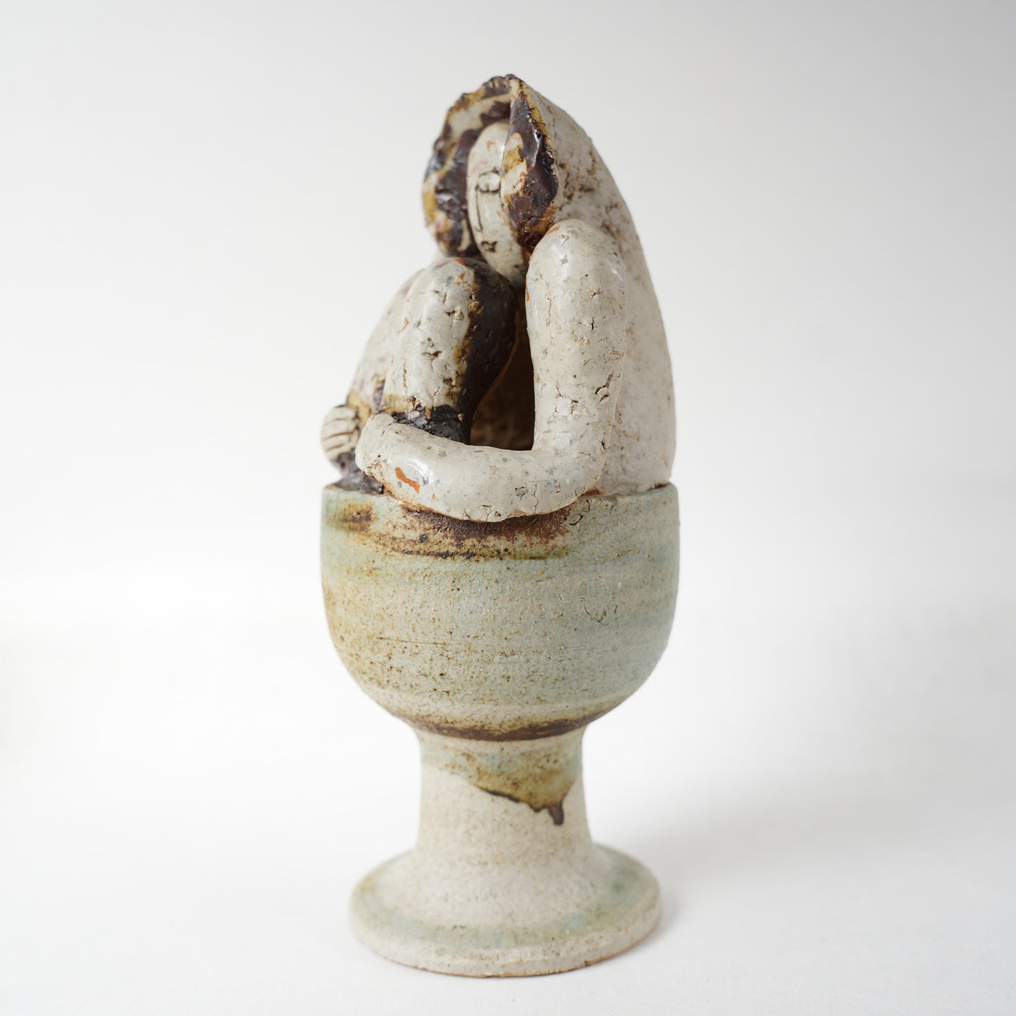 希少 リサ・ラーソン 傑作ヴィンテージ ユニークピース 入浴する女性 - 12