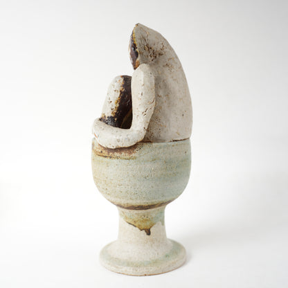 希少 リサ・ラーソン 傑作ヴィンテージ ユニークピース 入浴する女性 - 11