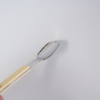 ボダ ビュッフェ（Buffé）コーヒースプーン 13cm シグネ・ペション=メリン デザイン 裏面（バックスタンプ）