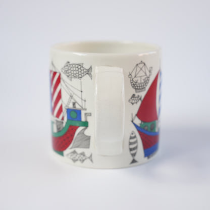 アラビア ヴィーキンキ（Viikinki）マグカップ グンヴァル・オリン・グラングヴィスト - デザイン・柄の詳細