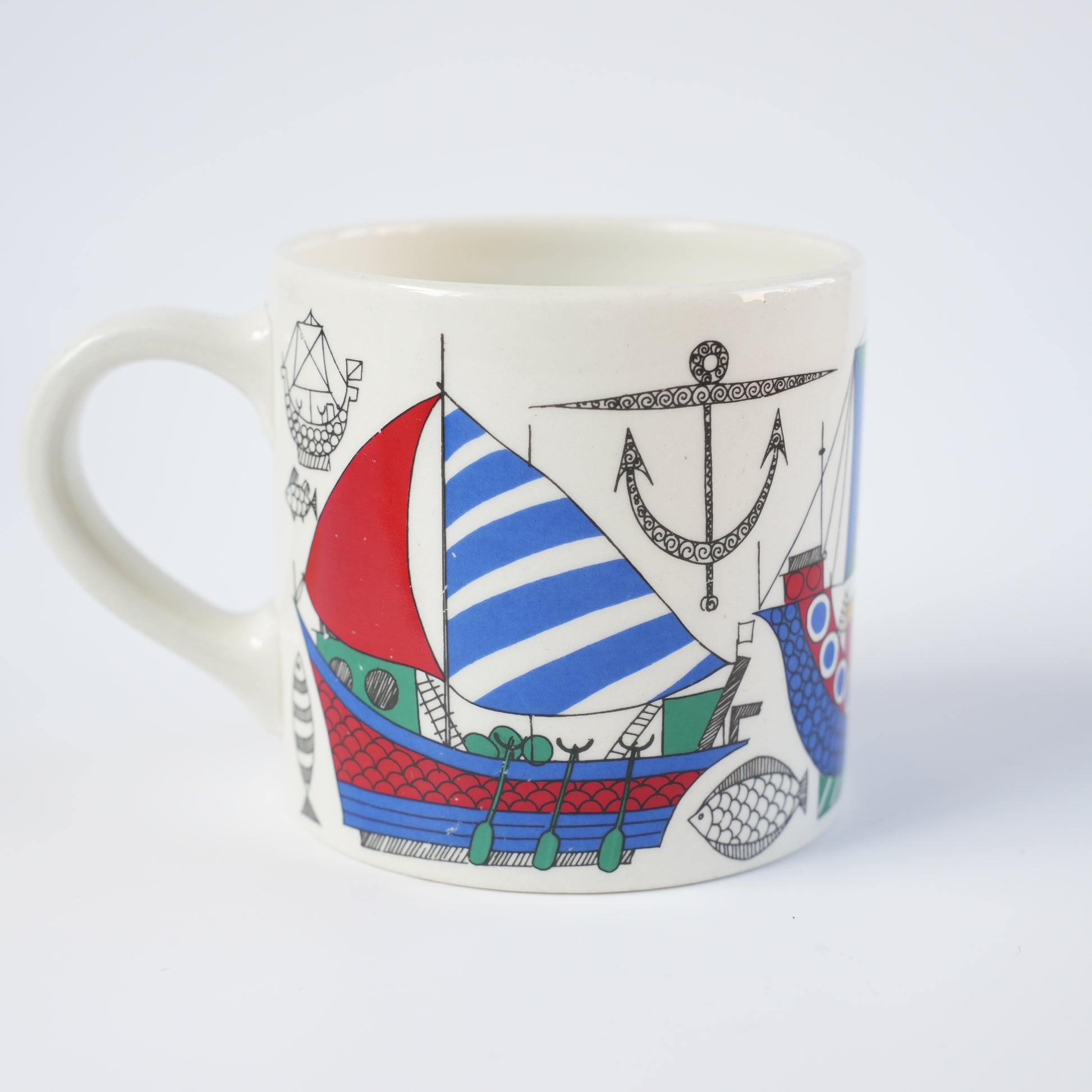 アラビア ヴィーキンキ（Viikinki）マグカップ グンヴァル・オリン・グラングヴィスト - ディテール 1