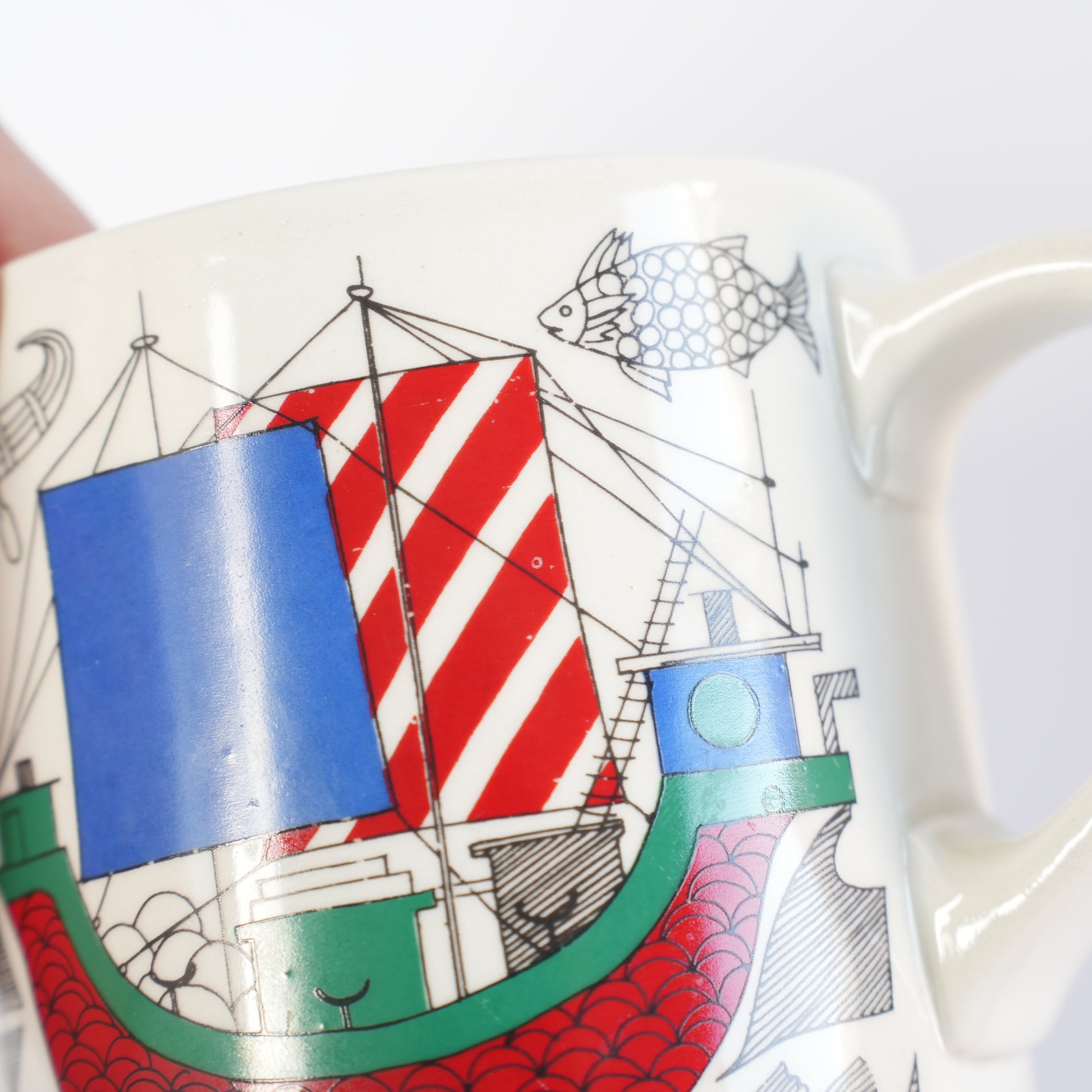 アラビア ヴィーキンキ（Viikinki）マグカップ グンヴァル・オリン・グラングヴィスト - バックスタンプ・裏印