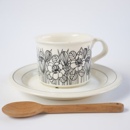 訳あり品 アラビア（ARABIA）クロッカス（Krokus）コーヒーカップ＆ソーサー - ARABIA - 北欧食器タックショミュッケ