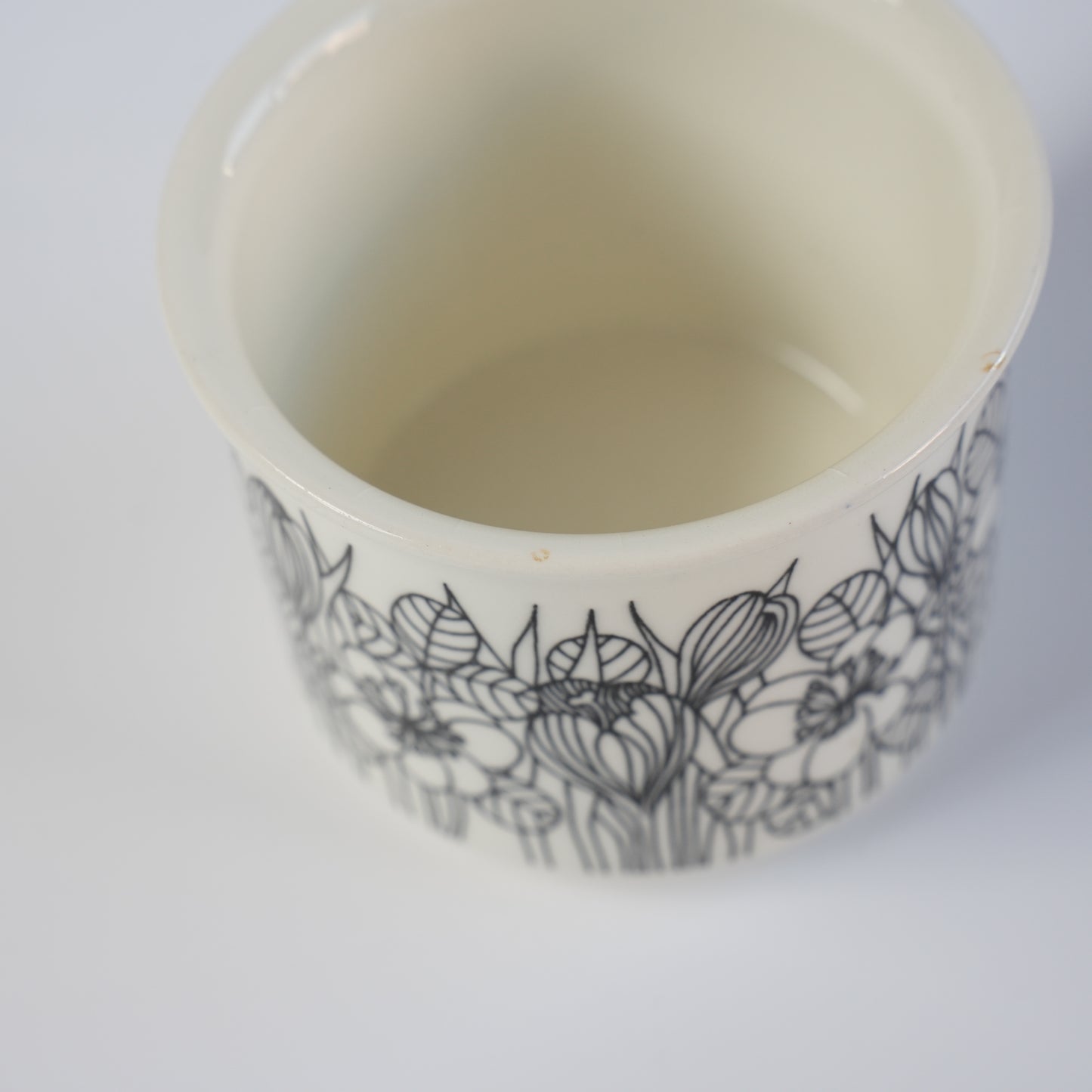 訳あり品 アラビア（ARABIA）クロッカス（Krokus）コーヒーカップ＆ソーサー - ディテール 9