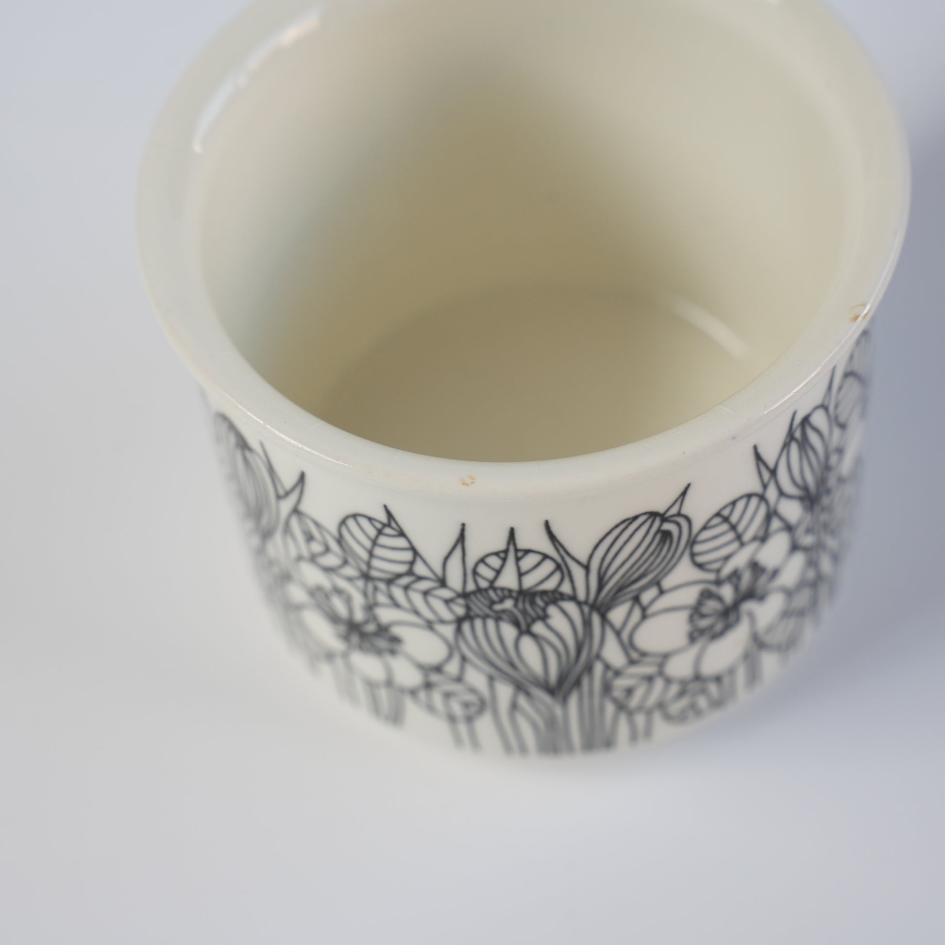 訳あり品 アラビア（ARABIA）クロッカス（Krokus）コーヒーカップ＆ソーサー - ディテール 9