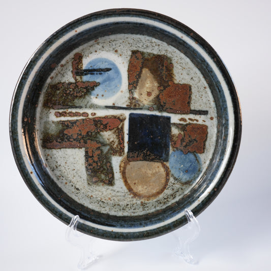 ロールストランド ドレヤルグルッペン（Drejargruppen）飾り皿 1976年 - 全体像