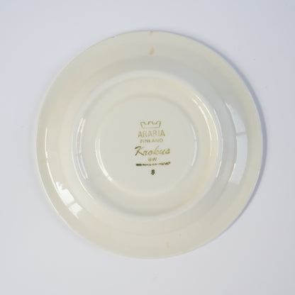 訳あり品 アラビア（ARABIA）クロッカス（Krokus）コーヒーカップ＆ソーサー - ディテール 15