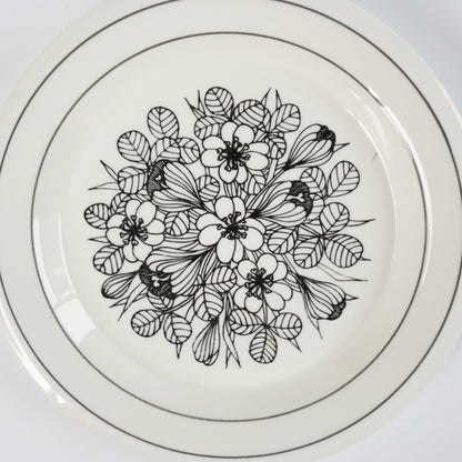 アラビア（ARABIA）クロッカス（Krokus）17cmプレート - デザイン・柄の詳細