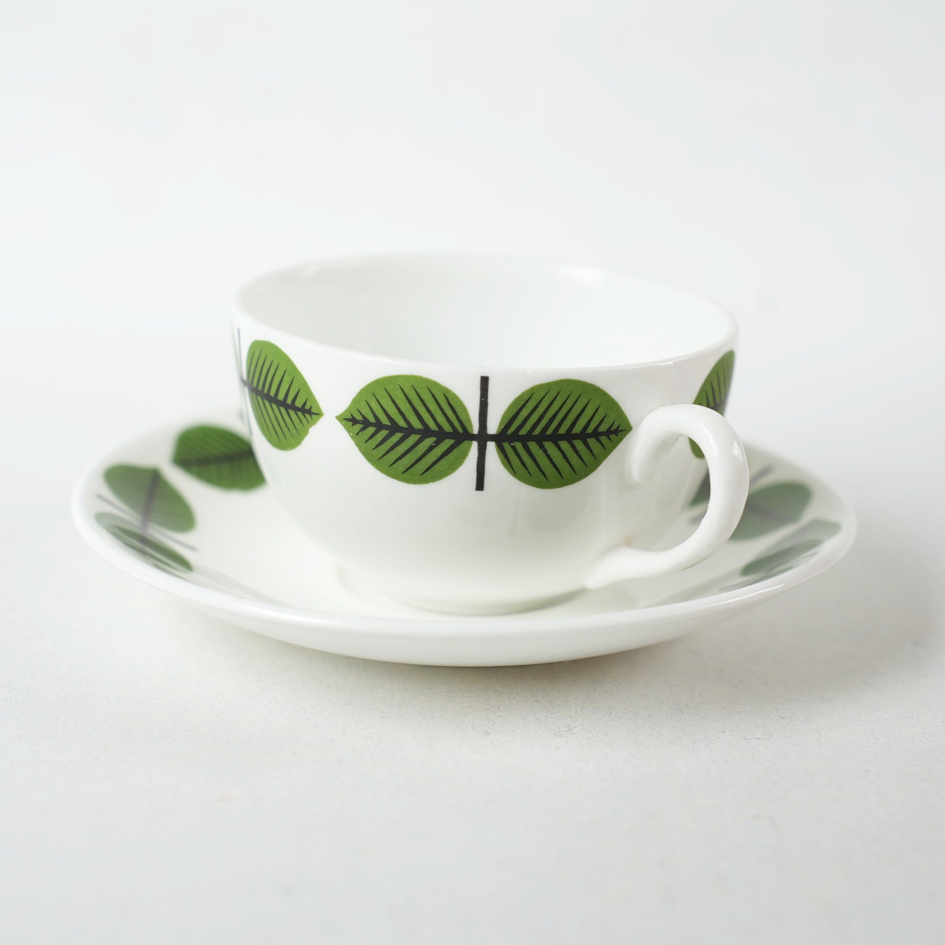 グスタフスベリ ベルサ（Berså）ヴィンテージ コーヒーカップ＆ソーサー - 3