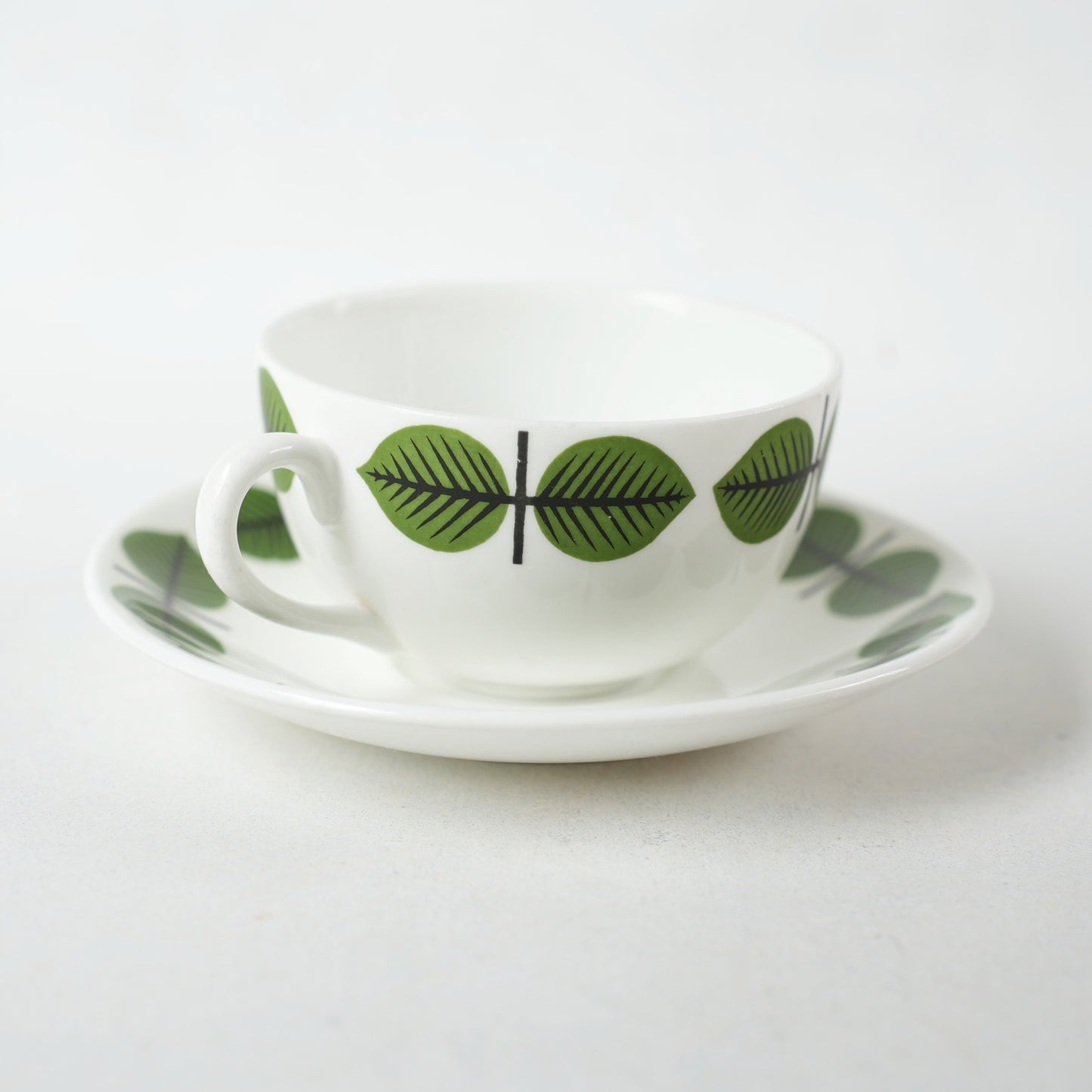 グスタフスベリ ベルサ（Berså）ヴィンテージ コーヒーカップ＆ソーサー - 5