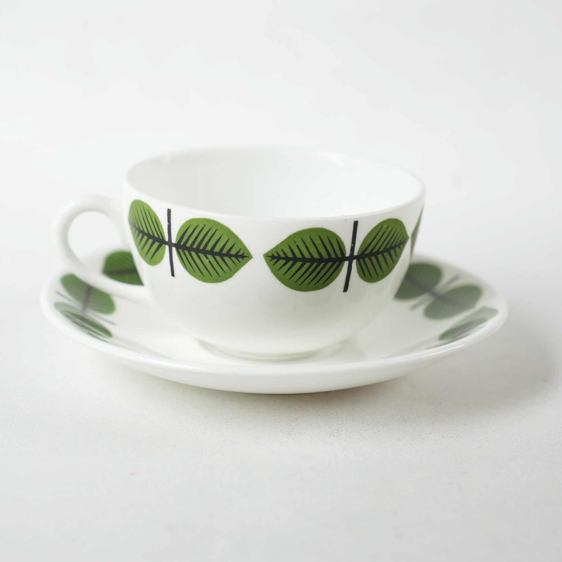 グスタフスベリ ベルサ（Berså）ヴィンテージ コーヒーカップ＆ソーサー - 6