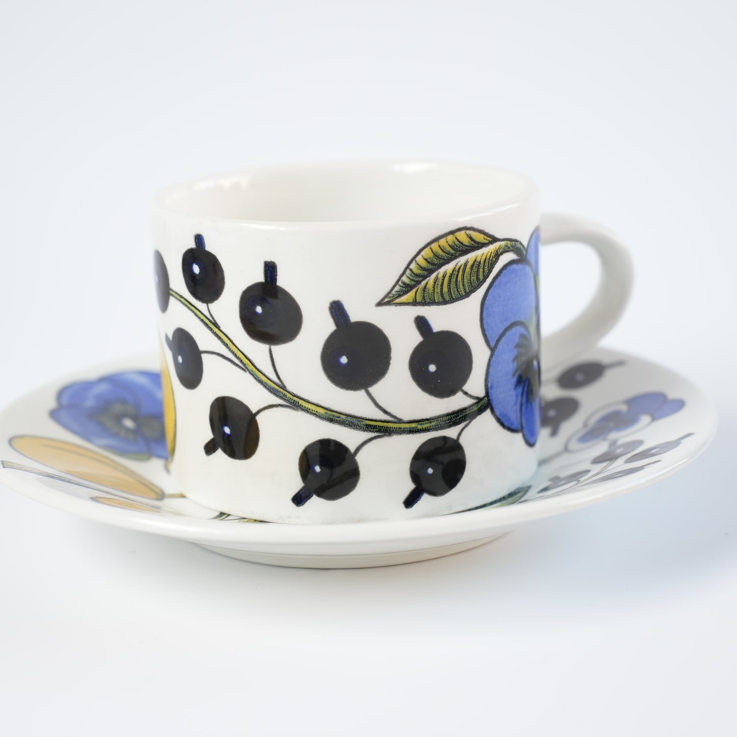 訳あり品【ヴィオラロゴ】アラビア（ARABIA）パラティッシ（Paratiisi）ティーカップ＆ソーサー - 3