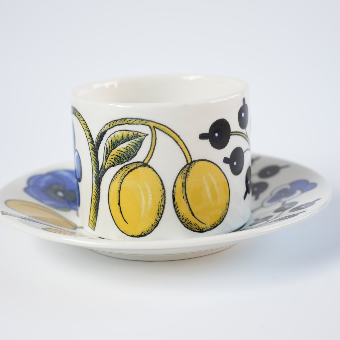 訳あり品【ヴィオラロゴ】アラビア（ARABIA）パラティッシ（Paratiisi）ティーカップ＆ソーサー - 8