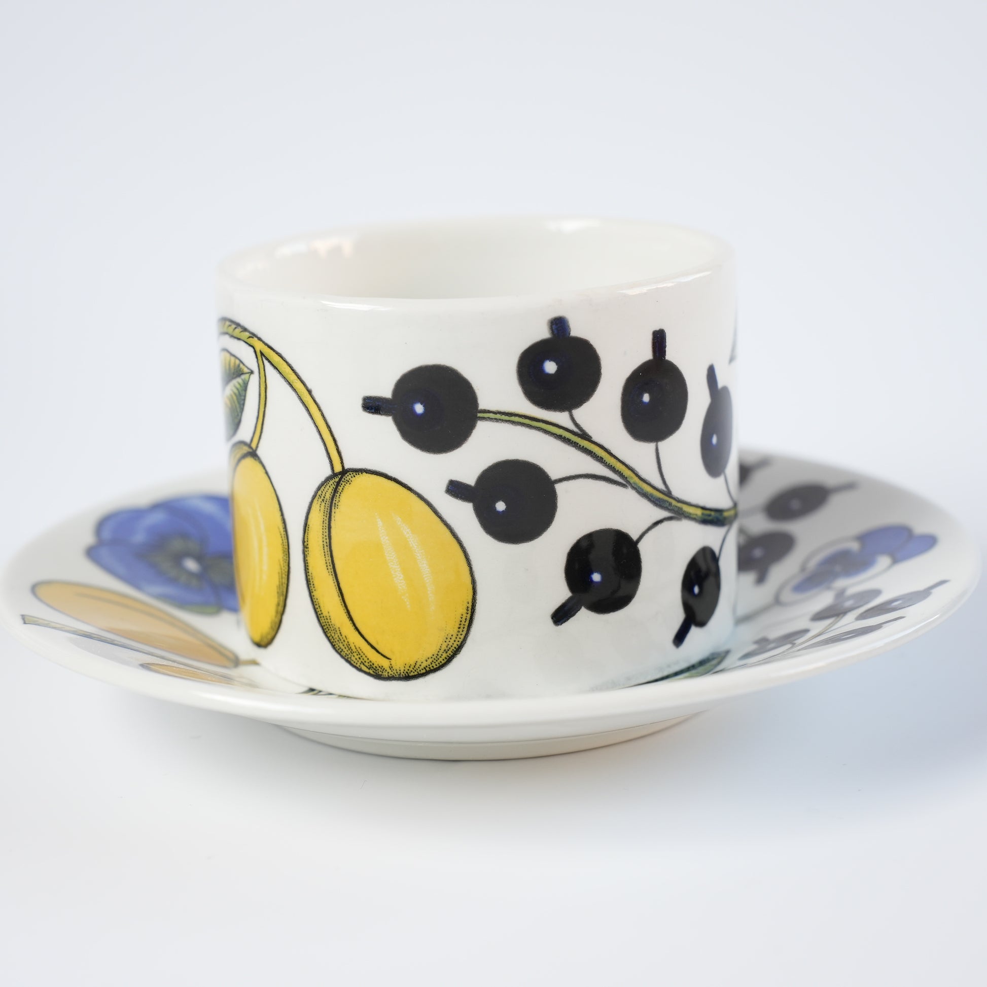 訳あり品【ヴィオラロゴ】アラビア（ARABIA）パラティッシ（Paratiisi）ティーカップ＆ソーサー - 9