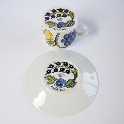 訳あり品【ヴィオラロゴ】アラビア（ARABIA）パラティッシ（Paratiisi）ティーカップ＆ソーサー - 14