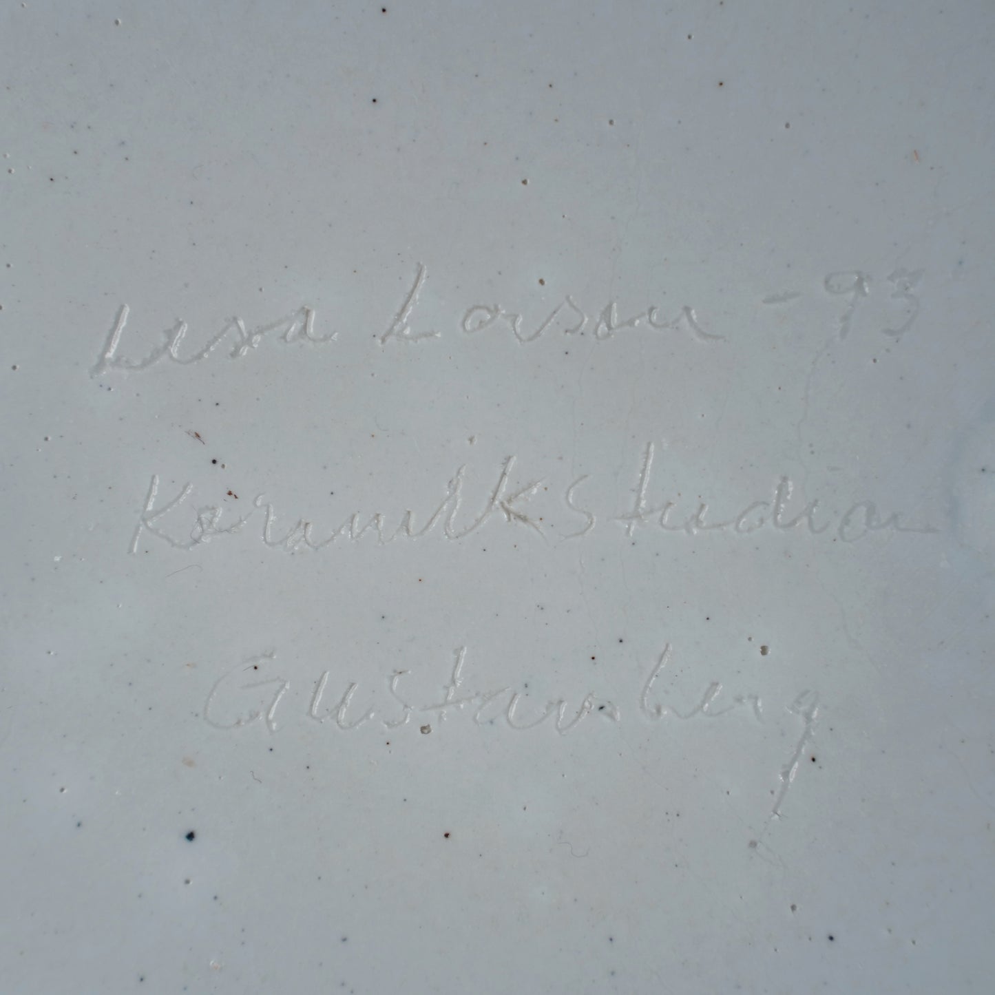 傑作 ユニークピース リサ・ラーソン 大きなワスレナグサの飾り皿 大皿 - 10