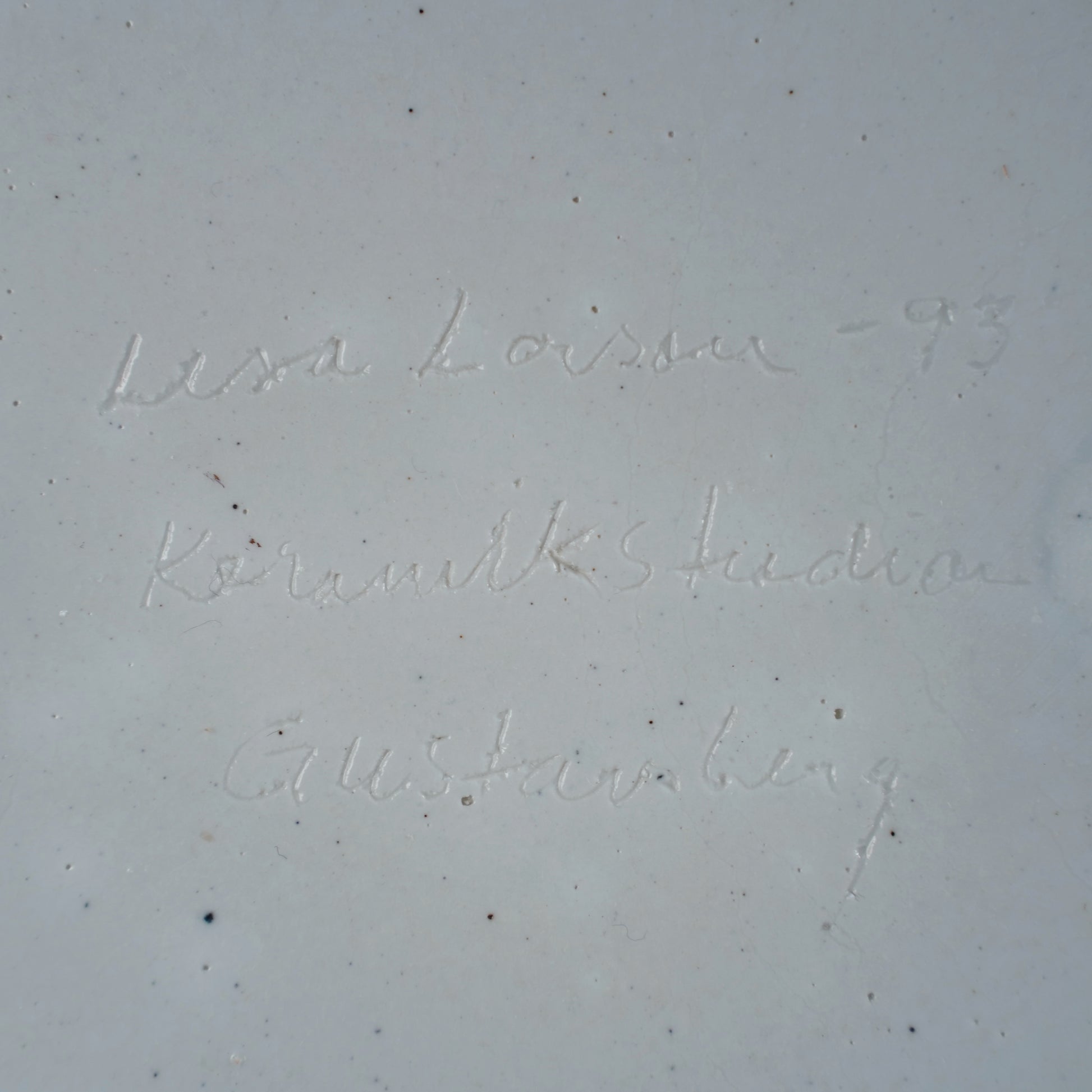 傑作 ユニークピース リサ・ラーソン 大きなワスレナグサの飾り皿 大皿 - 10