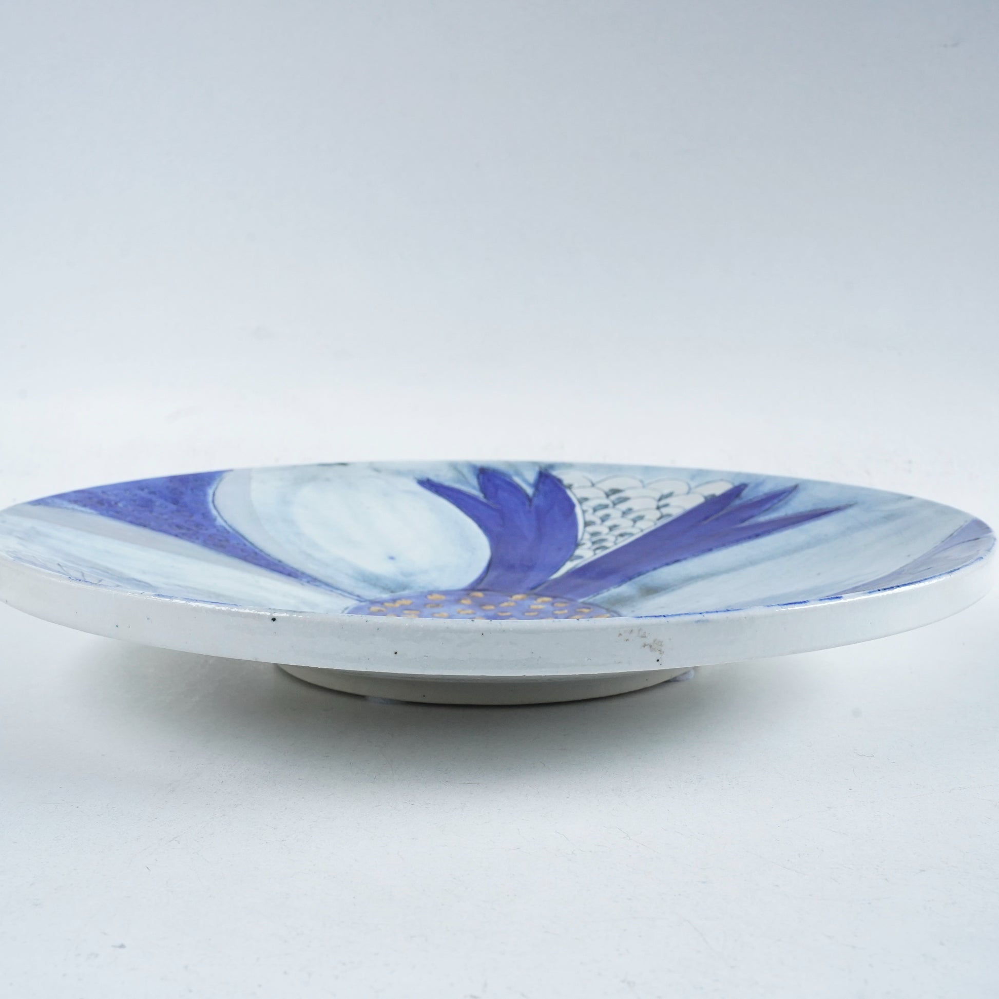 傑作 ユニークピース リサ・ラーソン 大きなワスレナグサの飾り皿 大皿 - 17