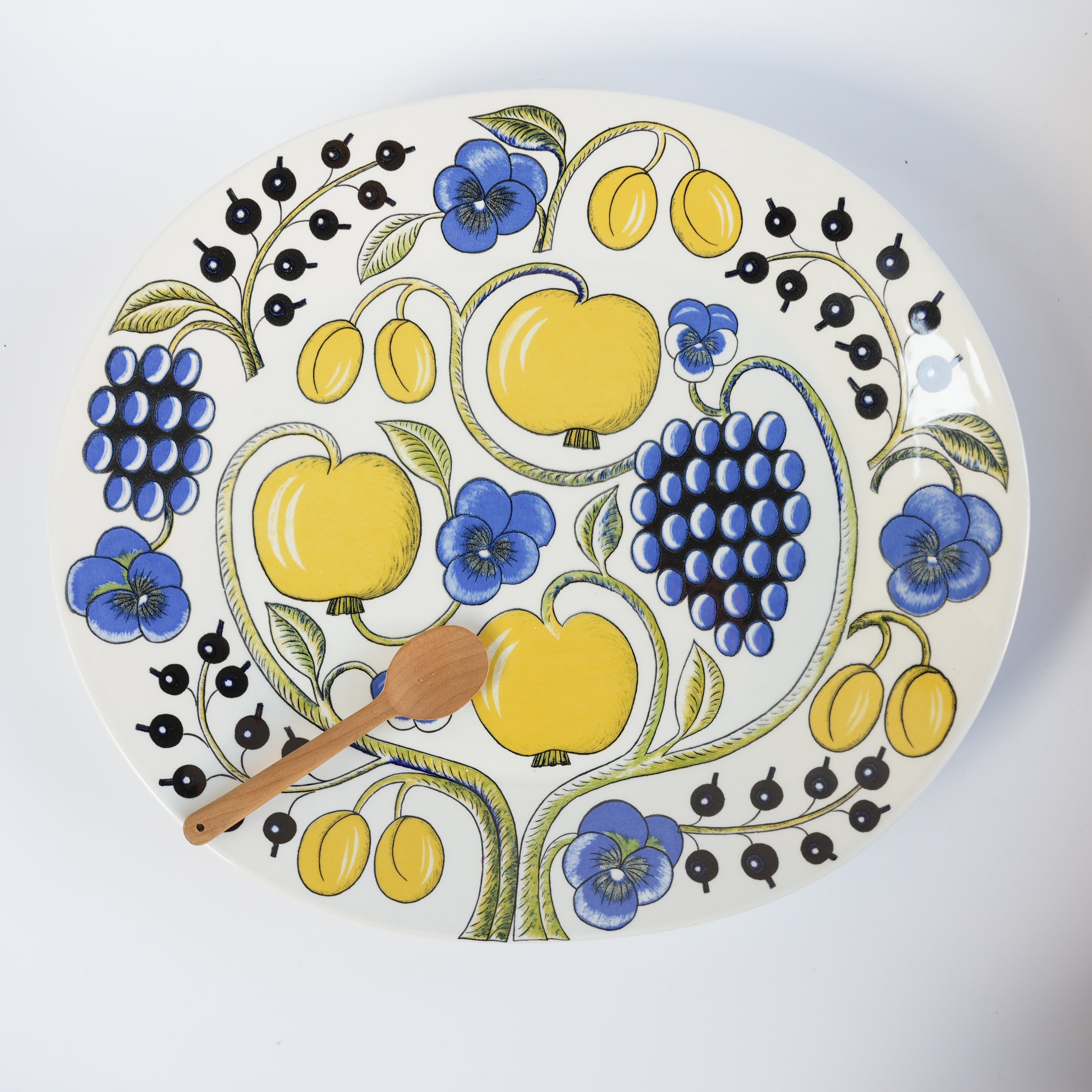 希少【ヴィオラロゴ】 アラビア パラティッシ 特大オーバルプレート