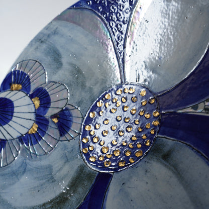 傑作 ユニークピース リサ・ラーソン 大きなワスレナグサの飾り皿 大皿 - 20