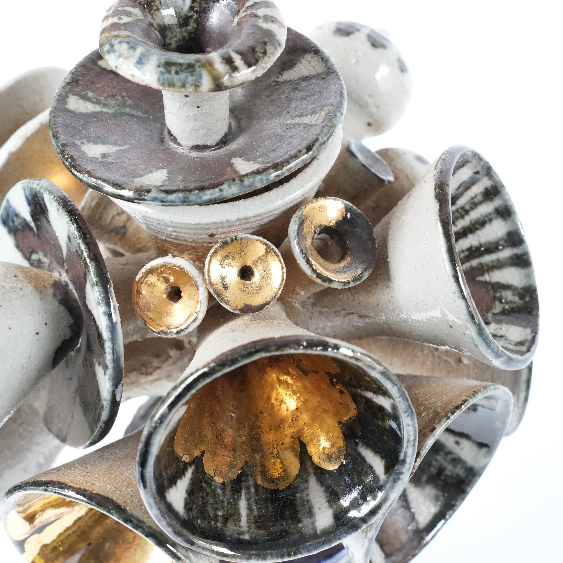 リサ・ラーソン グスタフスベリ Gスタジオ 陶器オブジェ 生命の樹意匠 高さ33cm 完品 - ディテール 10