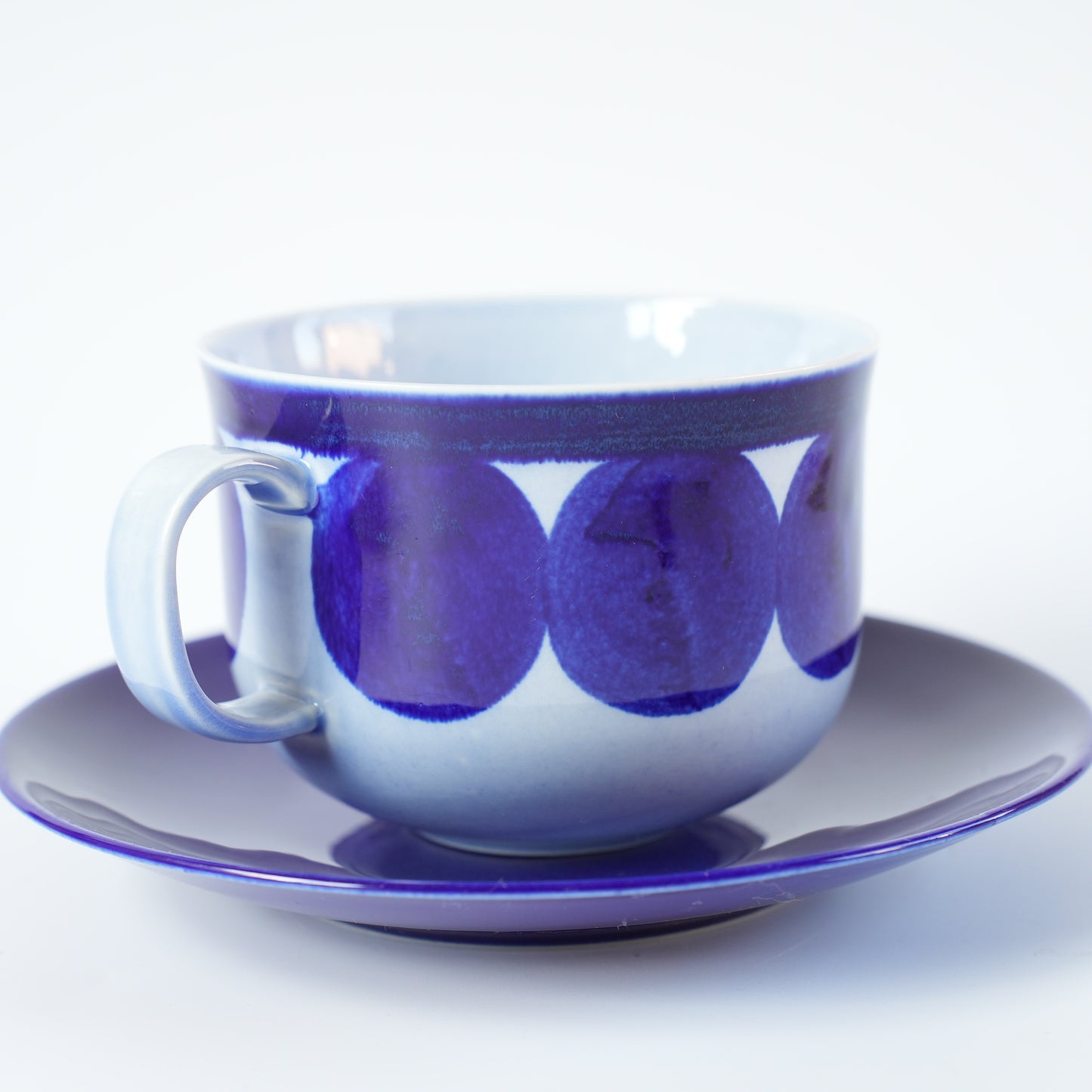 希少 リサ・ラーソン（Lisa Larson）1996年製 Kスタジオ 直筆サイン ハンドペイントカップ - ディテール 1