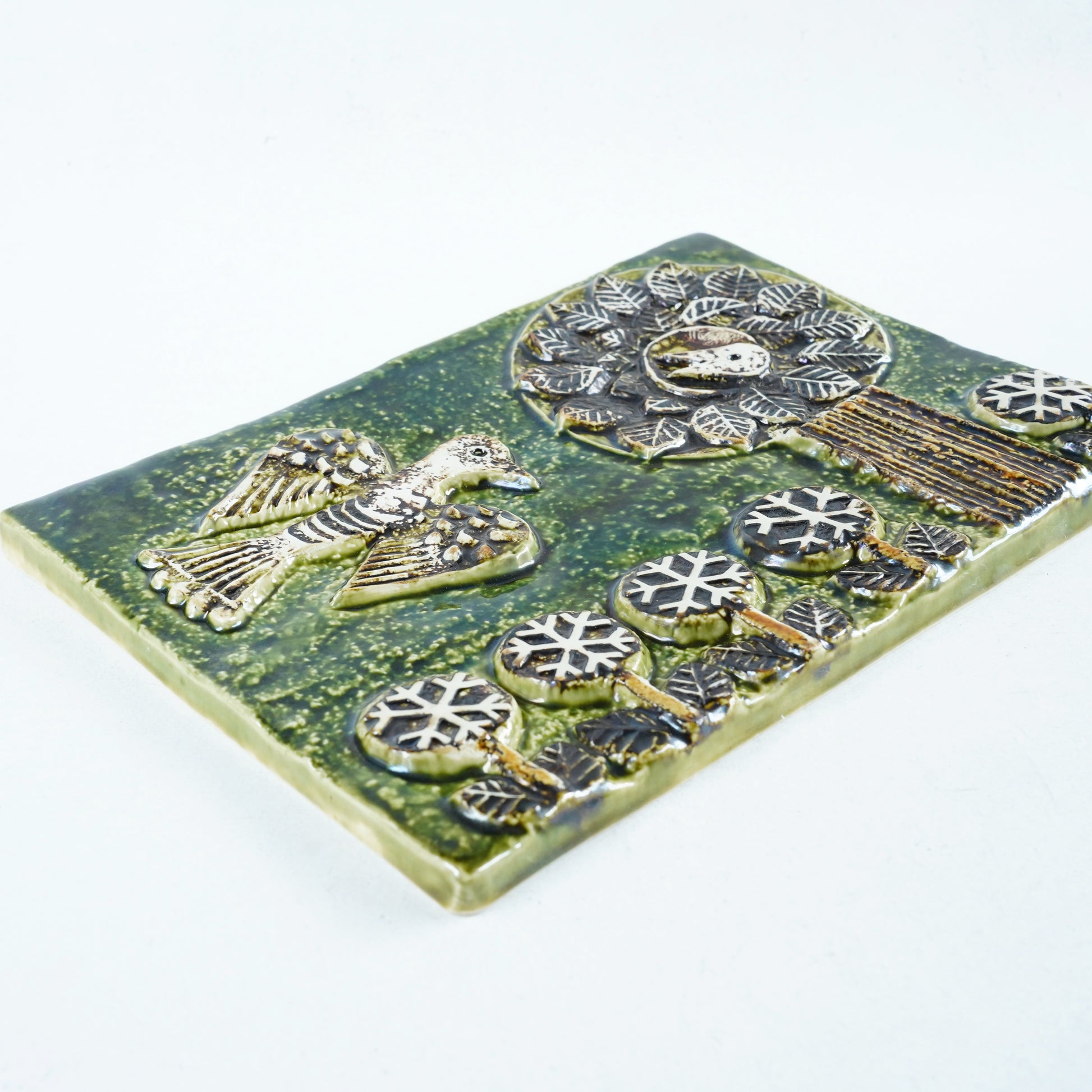 希少 リサ・ラーソン（Lisa Larson）鳥の陶板 - 17