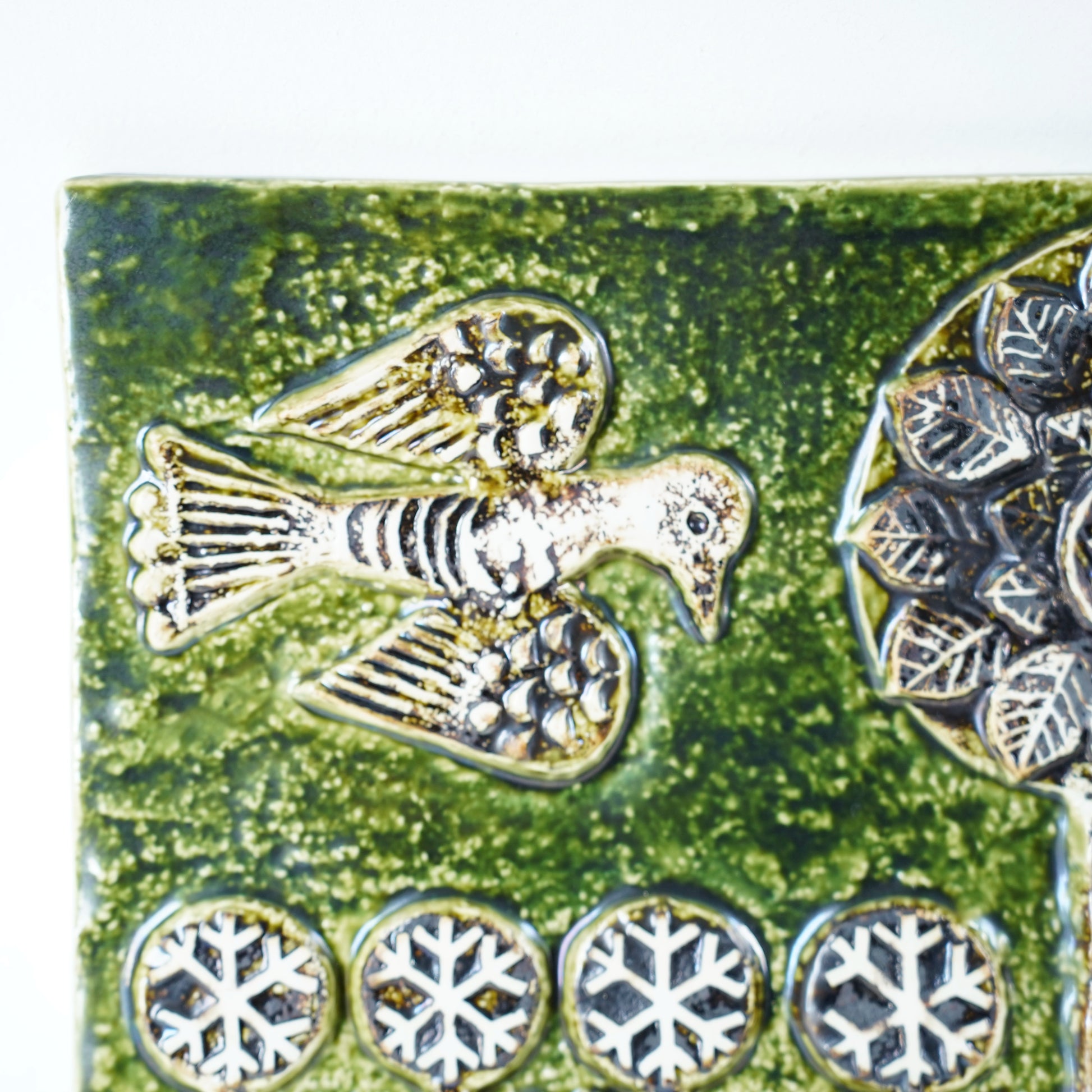 希少 リサ・ラーソン（Lisa Larson）鳥の陶板 - 2