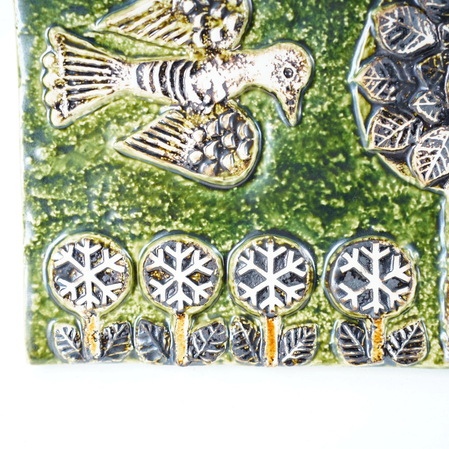 希少 リサ・ラーソン（Lisa Larson）鳥の陶板 - 5