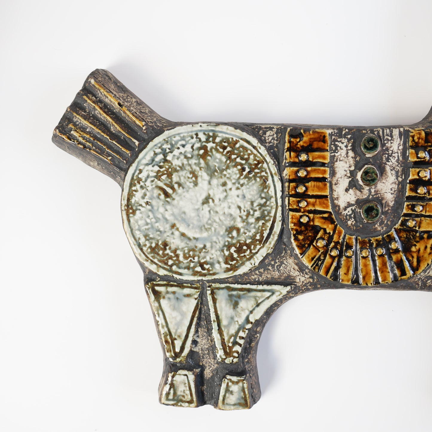 希少 150点限定 リサ・ラーソン（Lisa Larson）馬の陶板（Häst） - 5