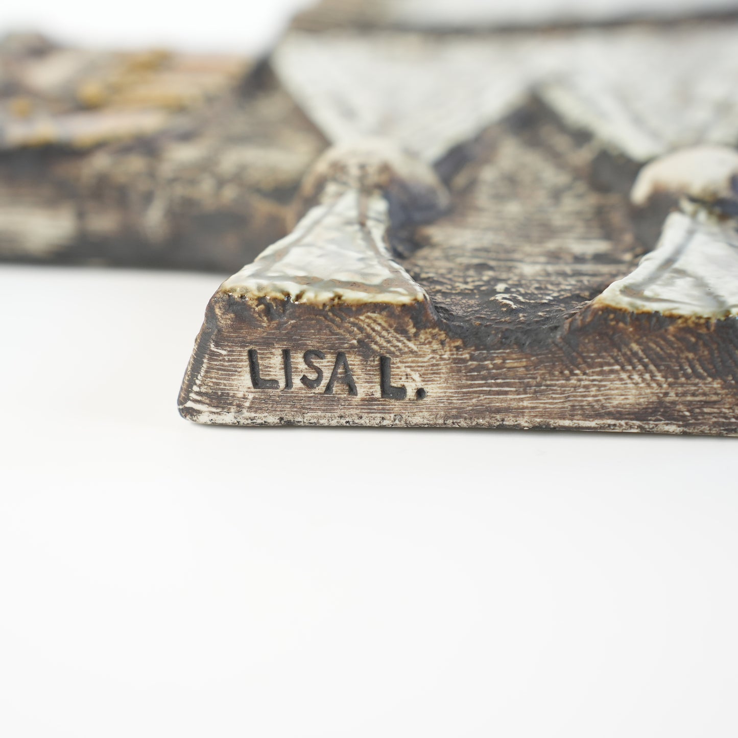 希少 150点限定 リサ・ラーソン（Lisa Larson）馬の陶板（Häst） - 7