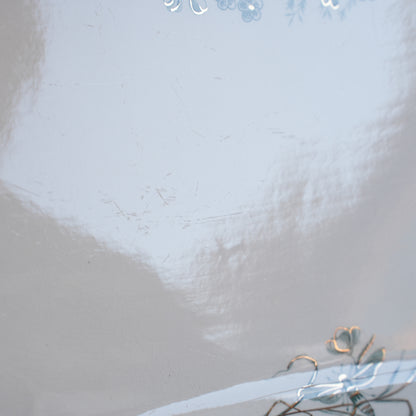 100年前の北欧皿 グスタフスベリ製 ヴェクショー（Wexiö）特大 スクエアプレート - ディテール 1