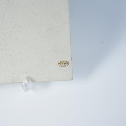 希少 ユニークピース グスタフスベリ リサ・ラーソン 白いひまわり（Solros）の陶板 - 7