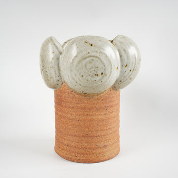 リサ・ラーソン ユニークピース 花弁とシャモットのフラワーベース