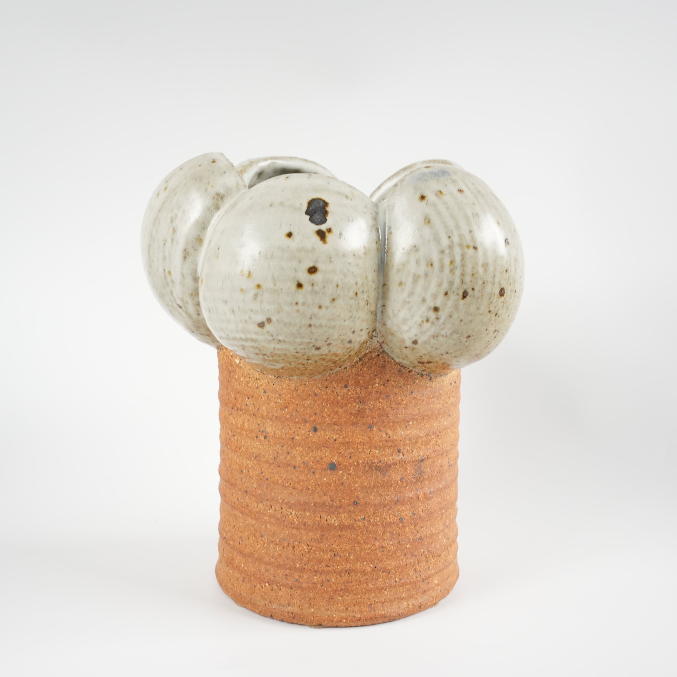 リサ・ラーソン ユニークピース 花弁とシャモットのフラワーベース