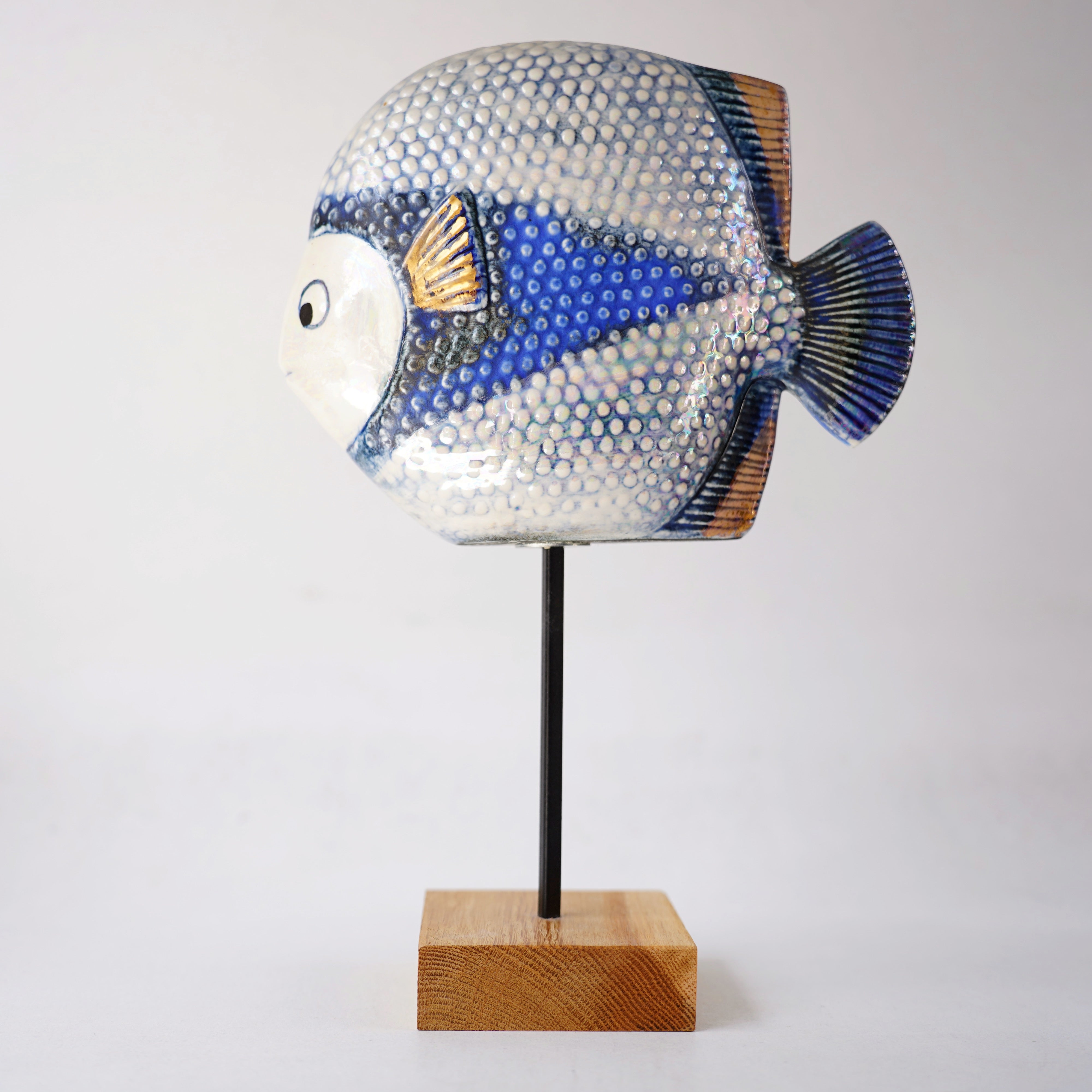 リサ・ラーソン（Lisa Larson）オーシャンシリーズ 魚のオブジェ 2