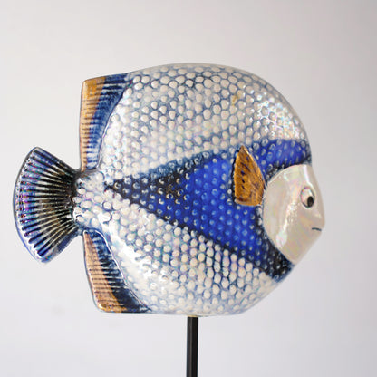 希少 リサ・ラーソン（Lisa Larson）オーシャンシリーズ 魚のオブジェ 2 - 7