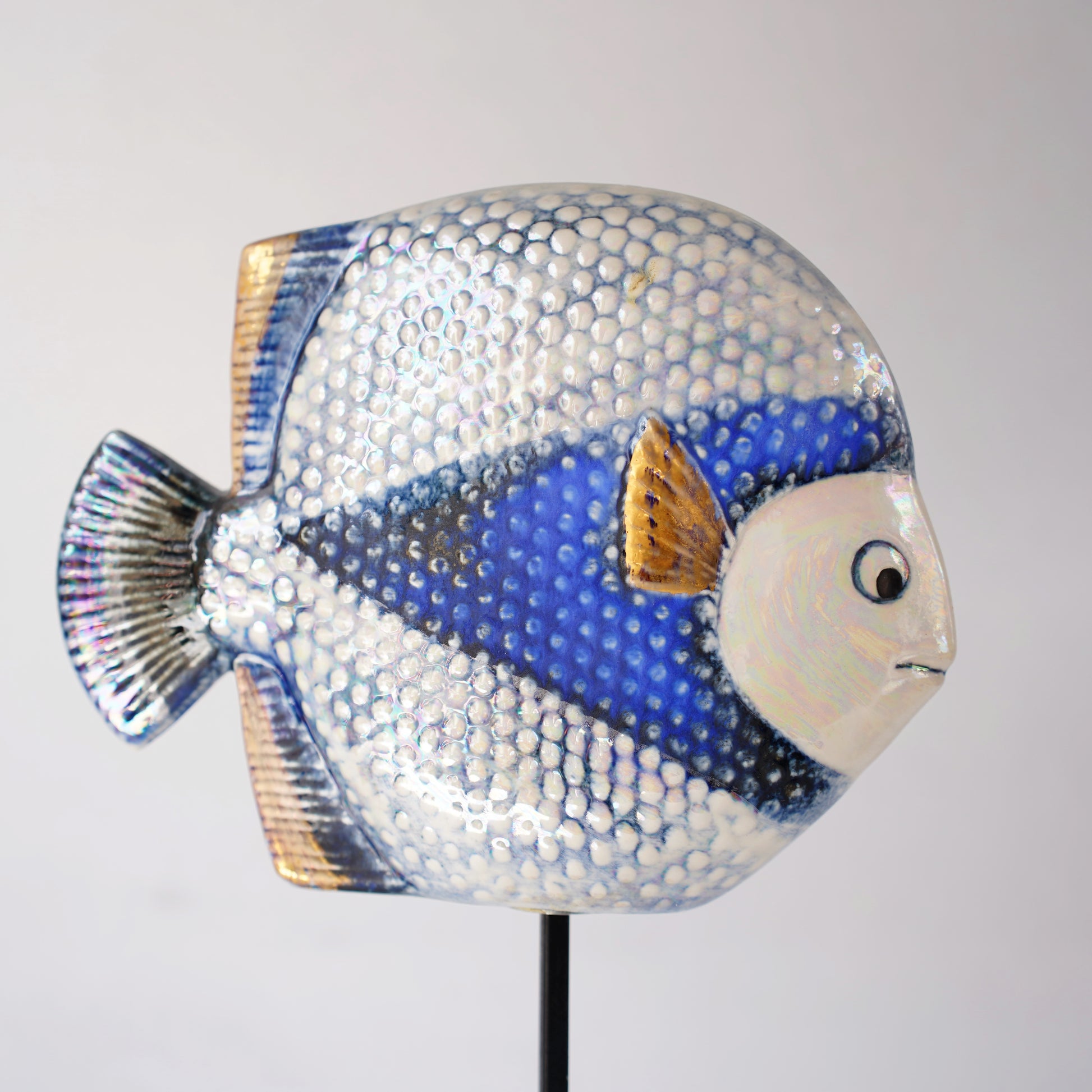 希少 リサ・ラーソン（Lisa Larson）オーシャンシリーズ 魚のオブジェ 2 - 8