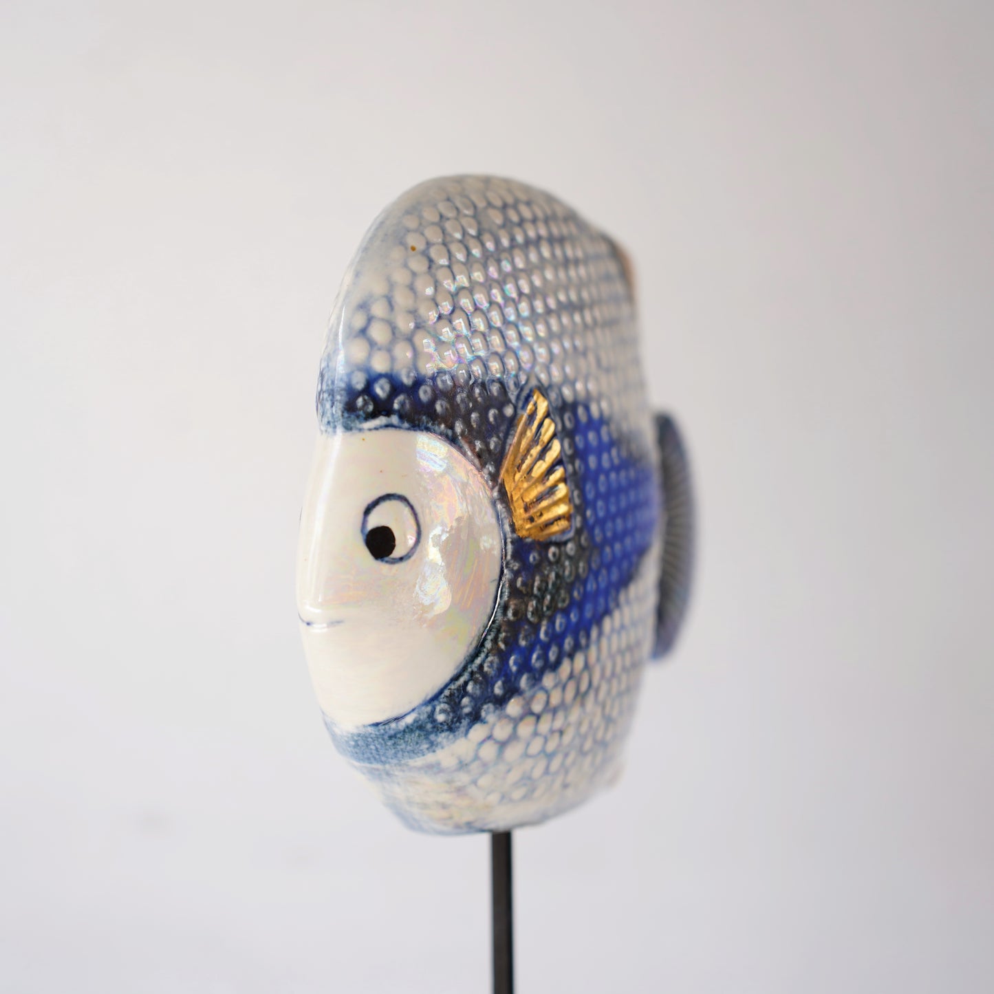 希少 リサ・ラーソン（Lisa Larson）オーシャンシリーズ 魚のオブジェ 2 - 12