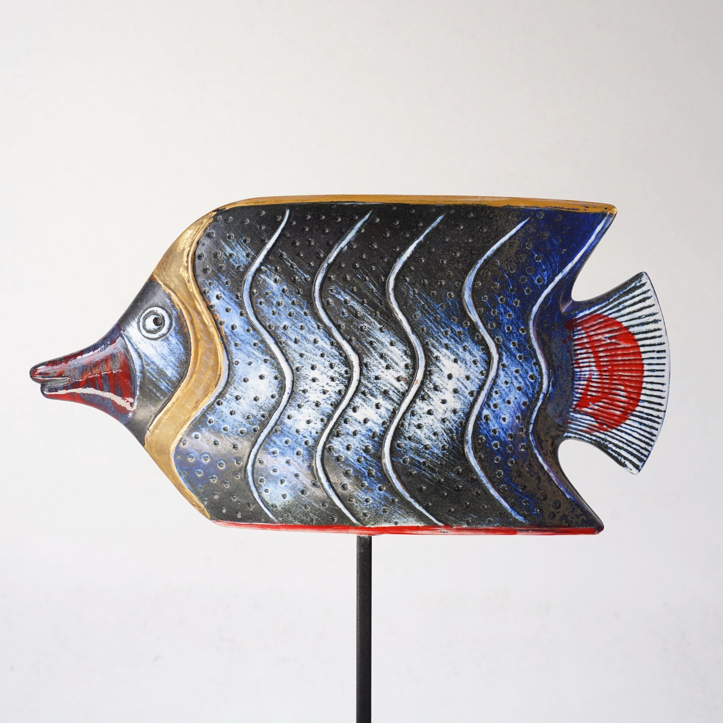 希少 リサ・ラーソン（Lisa Larson）オーシャンシリーズ 魚のオブジェ 3