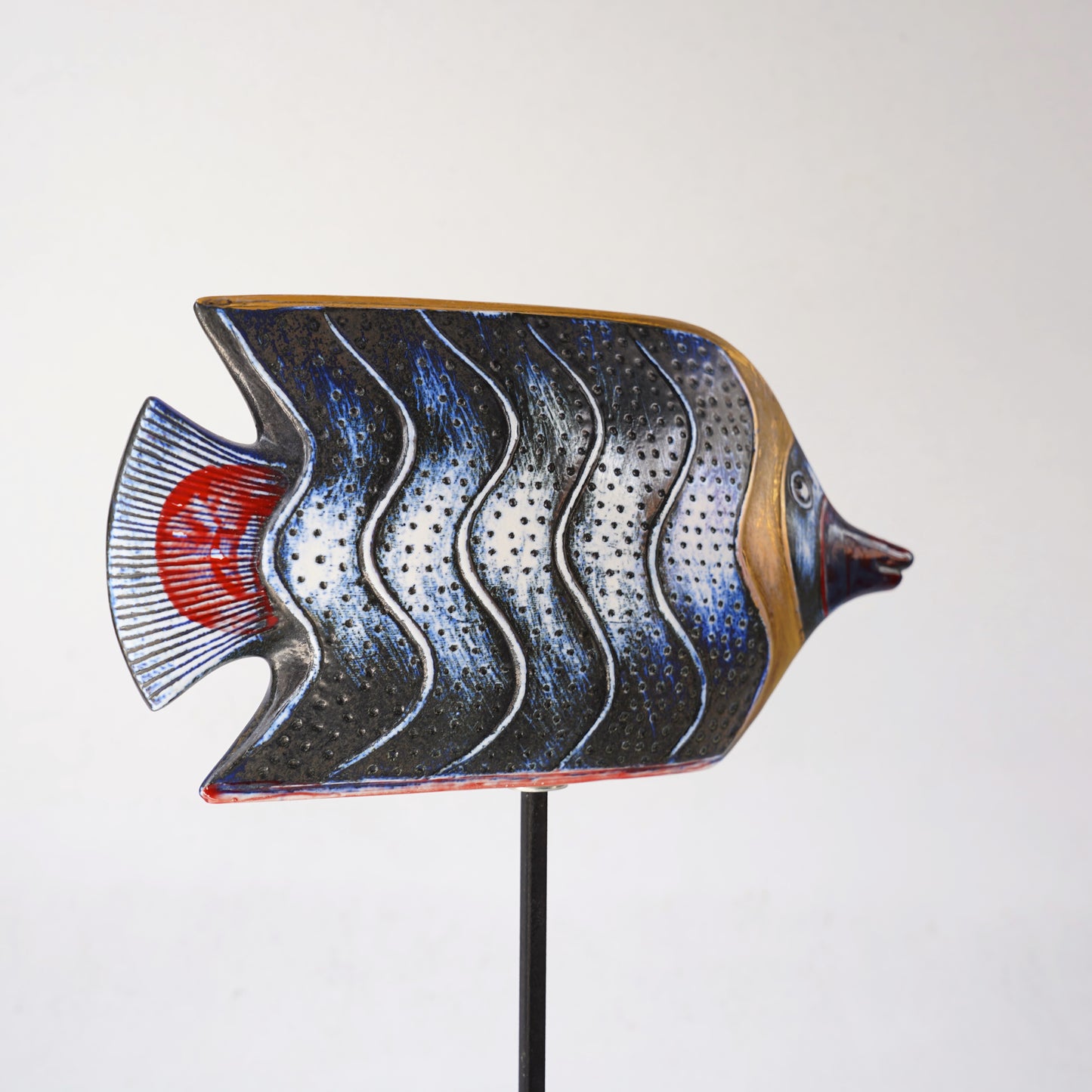 希少 リサ・ラーソン（Lisa Larson）オーシャンシリーズ 魚のオブジェ 3 - 6