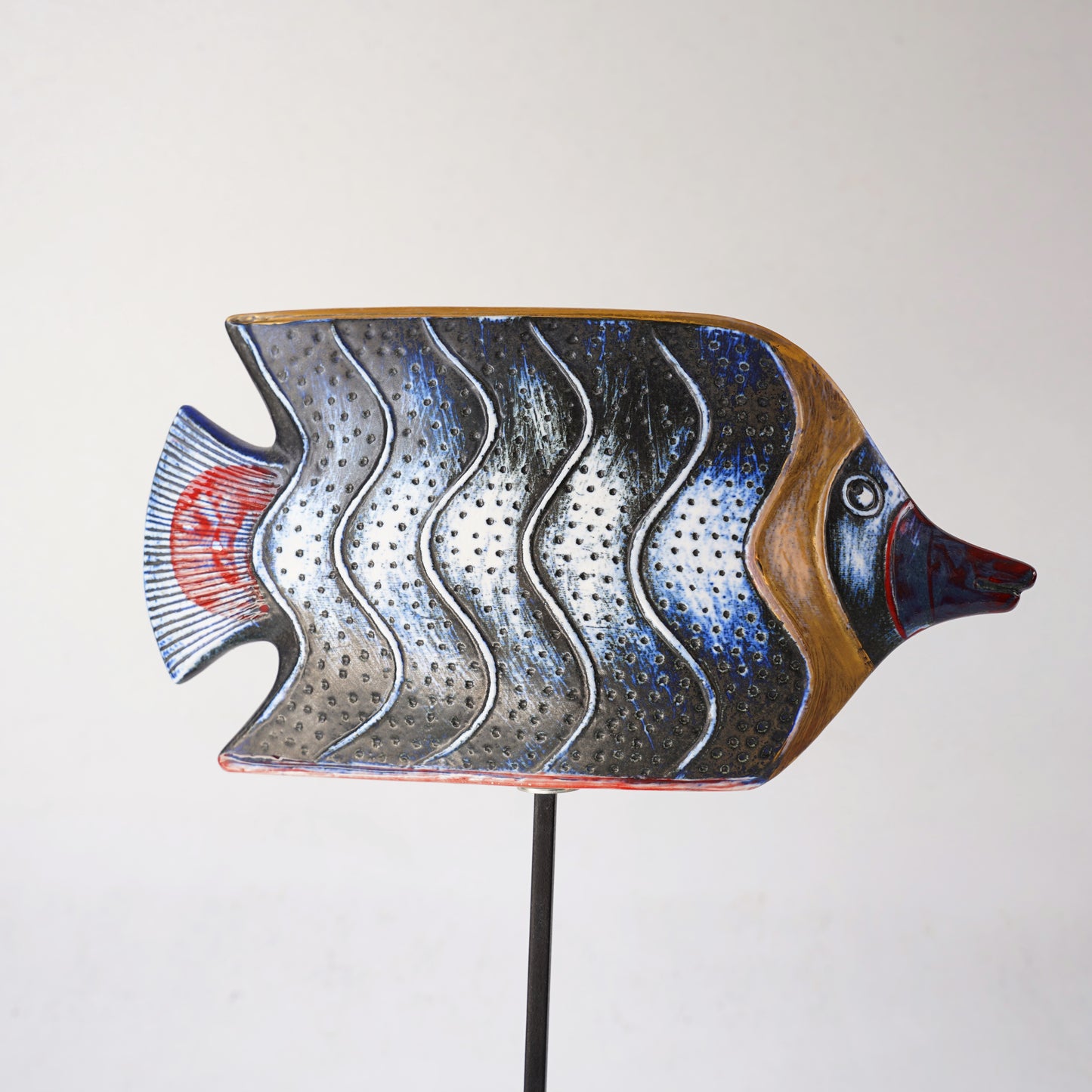 希少 リサ・ラーソン（Lisa Larson）オーシャンシリーズ 魚のオブジェ 3 - 7