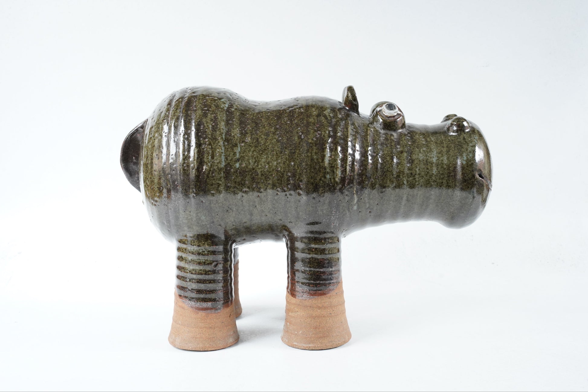 希少な一点もの リサ・ラーソン（Lisa Larson）ユニークピース 大きなカバ - 13