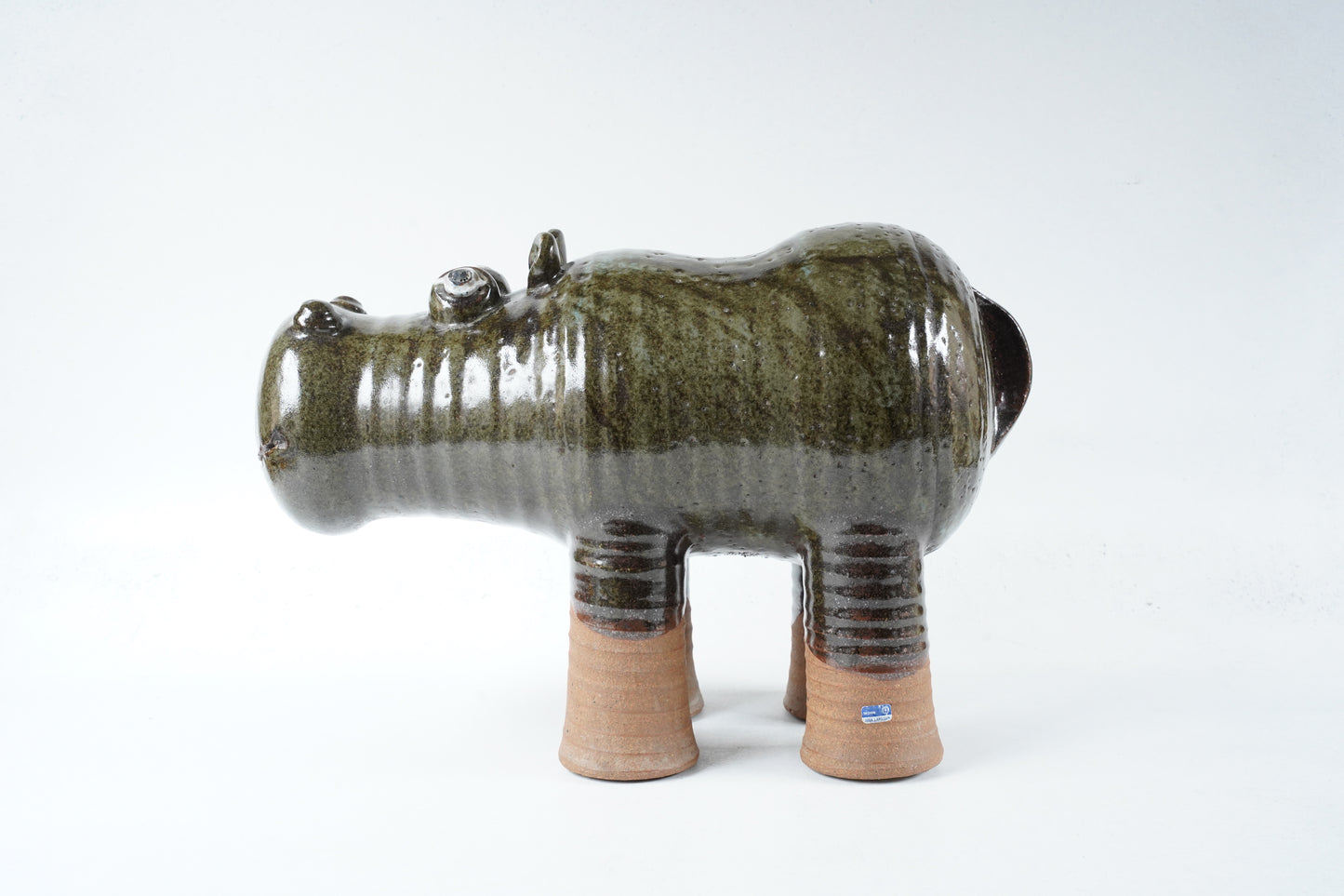 希少な一点もの リサ・ラーソン（Lisa Larson）ユニークピース 大きなカバ - 7