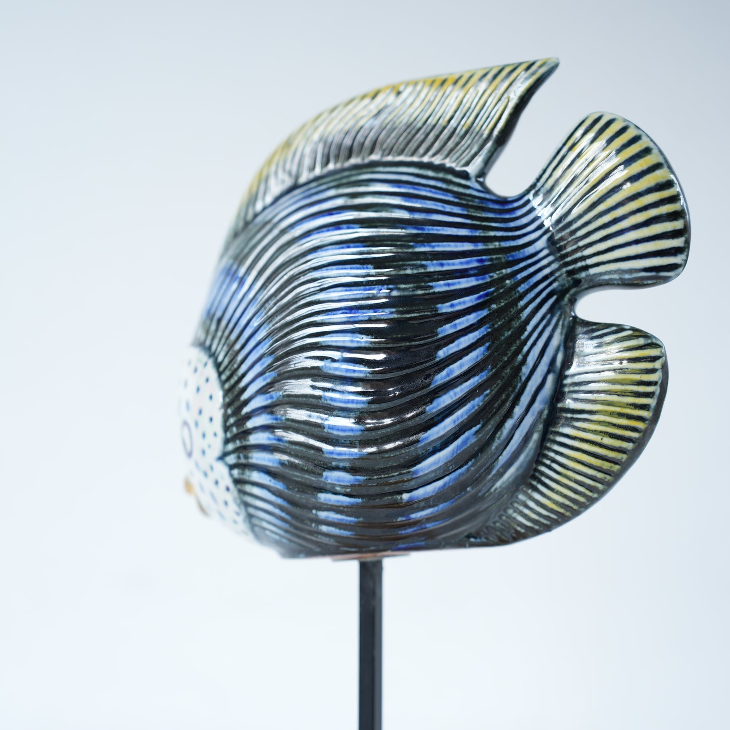 希少 リサ・ラーソン（Lisa Larson）オーシャンシリーズ 魚のオブジェ 4 - 8