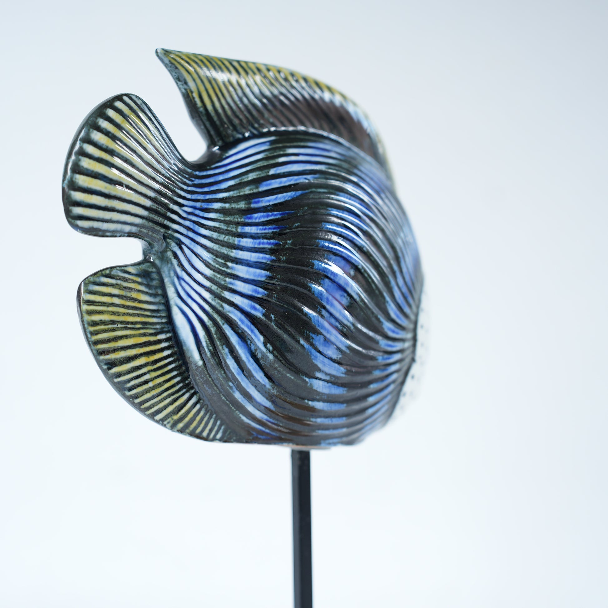 希少 リサ・ラーソン（Lisa Larson）オーシャンシリーズ 魚のオブジェ 4 - 9