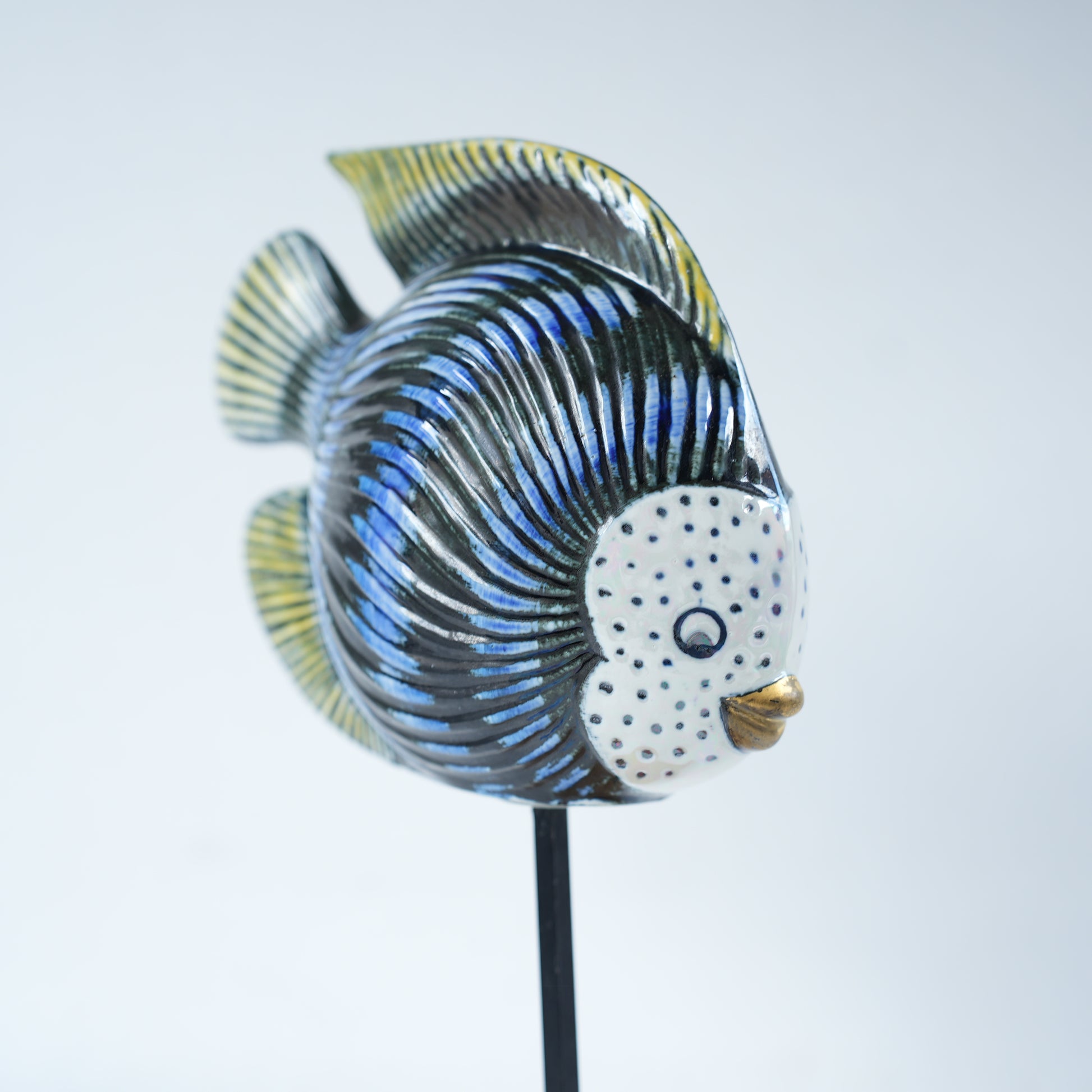 希少 リサ・ラーソン（Lisa Larson）オーシャンシリーズ 魚のオブジェ 4 - 11