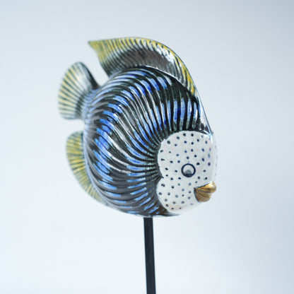 希少 リサ・ラーソン（Lisa Larson）オーシャンシリーズ 魚のオブジェ 4 - 11